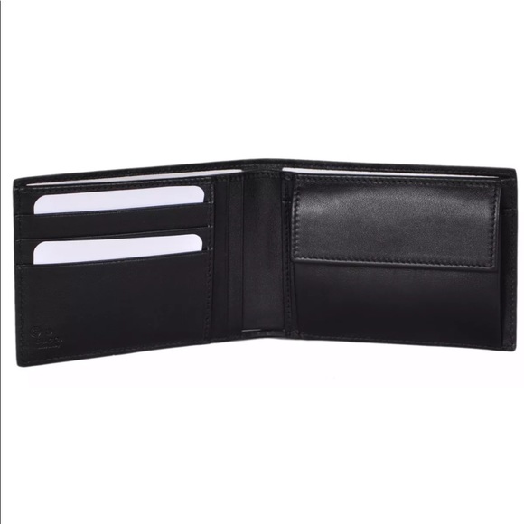 🆕Auth Gucci Wallet Black Leather Microguccissima - Picture 2 of 11